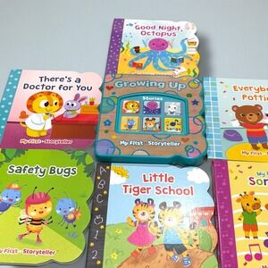 My First Storyteller Growing Up Interactive Electronic Book Toddler Learning Set
